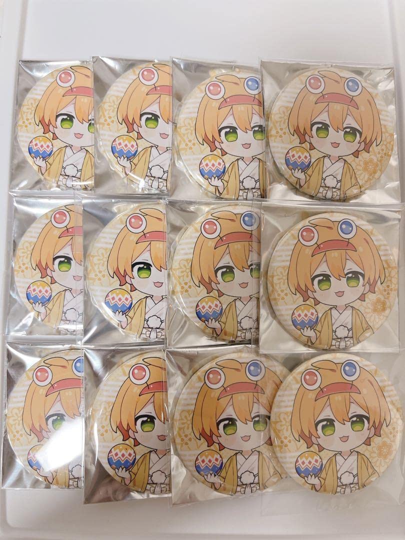 かにちゃん 缶バッジ